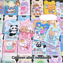A variety of cartoon shaped small books ins cute portable notebooks student diary children's gifts