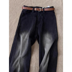 Vintage Gradient Flare Denim Jeans