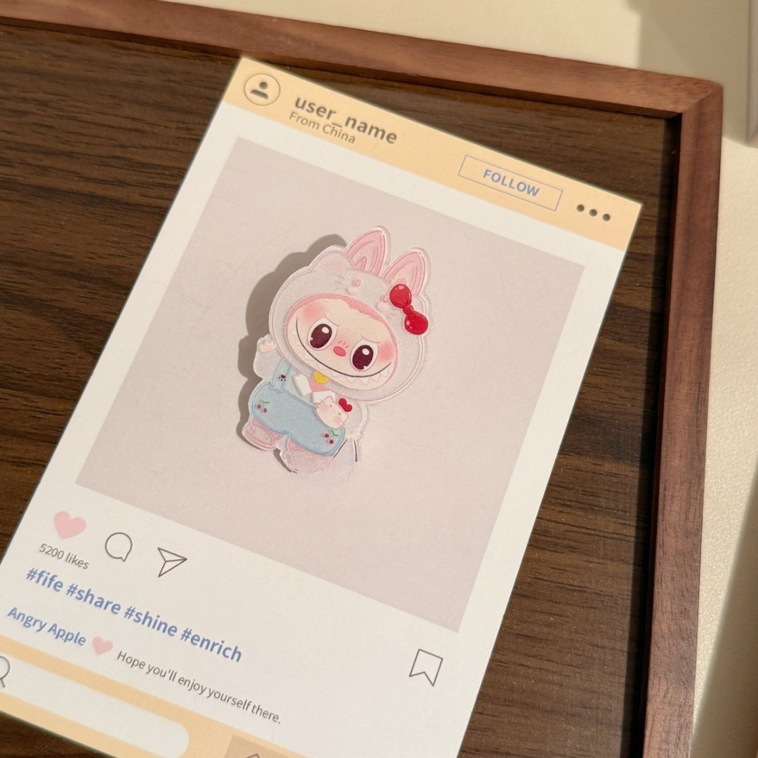 Cute Labubu Cartoon Hair Clip – Kawaii Side Bang Barrettes for Girls | INS Style Cosplay Hair Accessories