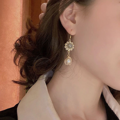 Vintage Retro Hong Kong Style No-Hole Ear Clips | High-End 925 Silver Earrings