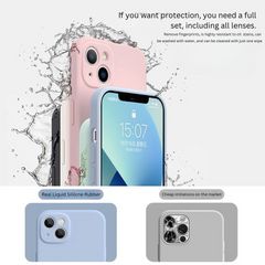 Liquid Silicone iPhone Case – Anti-Slip & Shockproof for iPhone