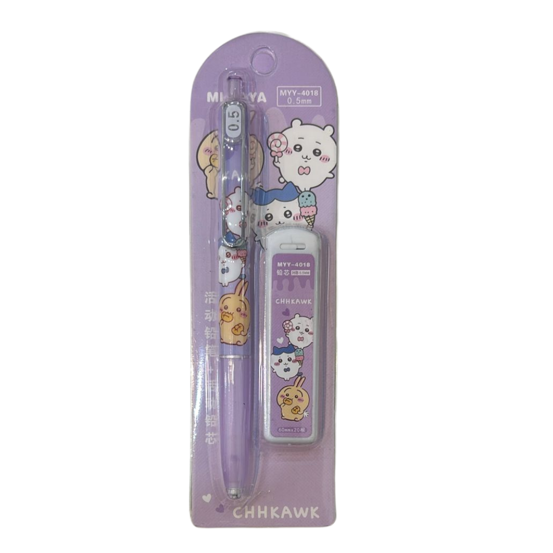 Mechanical Pencil Set – Anime Inspired Automatic Pencils for Drawing and Collecting