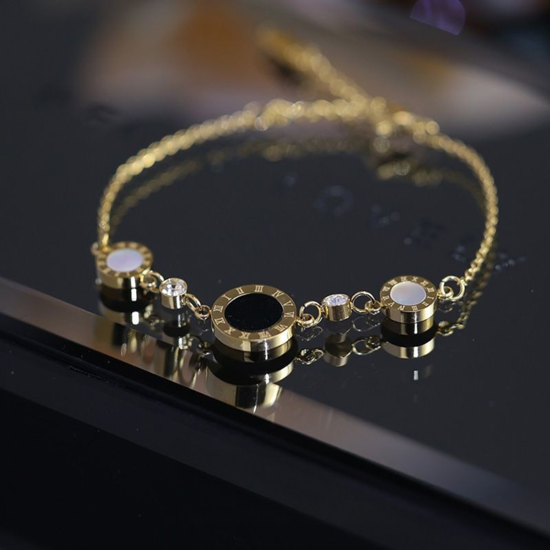 Non-Fading Copper Alloy Bracelet – Korean Minimalist INS Style