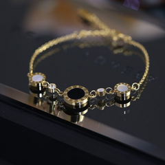 Non-Fading Copper Alloy Bracelet – Korean Minimalist INS Style
