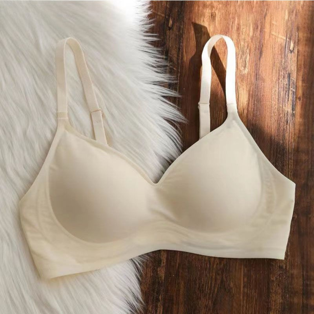 Seamless Wireless Back-Support Bra – 3D Soft Support Sleep Bra for Women