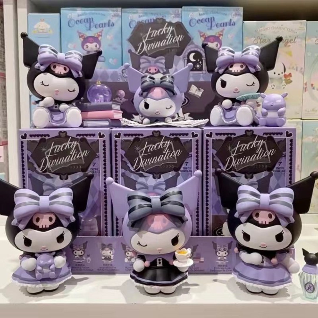 Miniso Lucky Kuromi Blind Box Figurine - INS Style Desk Decoration, Cute Birthday Gift for Girls