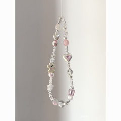 Bouncing Bear Beaded Phone Chain – Stylish & Anti-Lost Strap