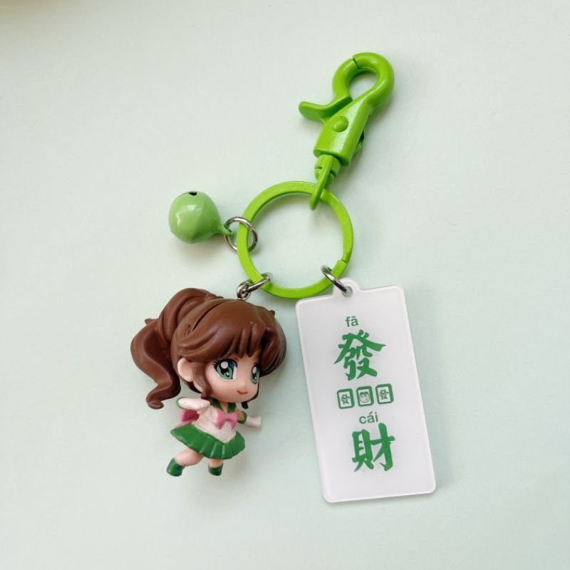 Cute Sailor Moon Keychain – Korean INS Style Girly Car Keychain for Couples