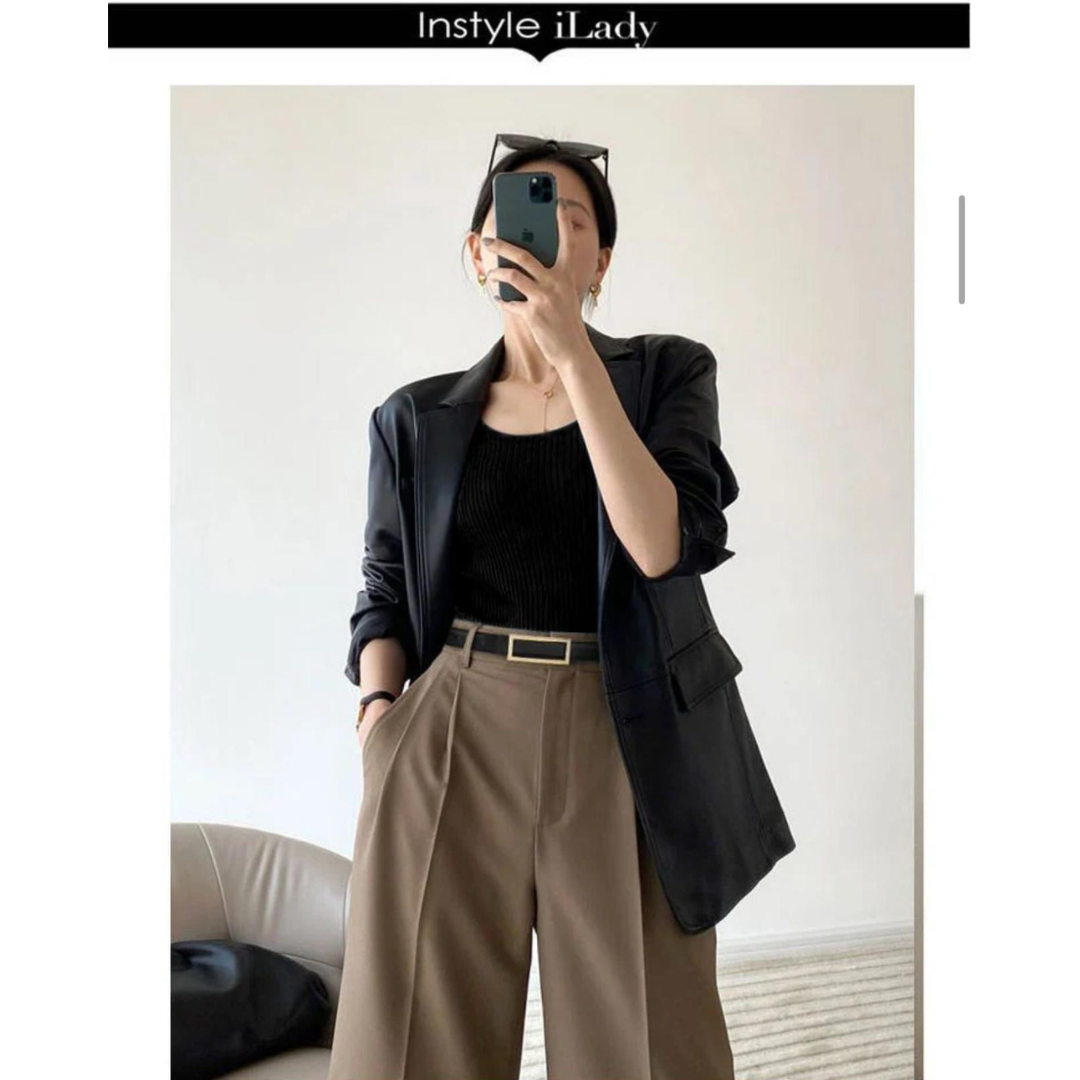 High-End Women’s Genuine Leather Waist Belt – Minimalist Black Fashion Belt for Dress Pants