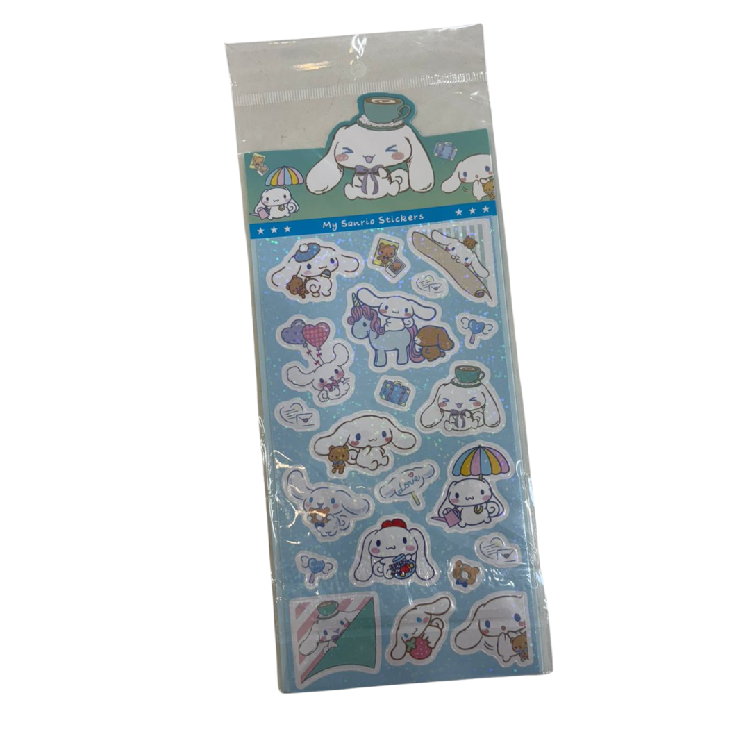 Sanrio Kuromi Waterproof Stickers – Cute Cartoon Journal & Scrapbook Stickers for Girls