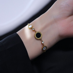 Non-Fading Copper Alloy Bracelet – Korean Minimalist INS Style