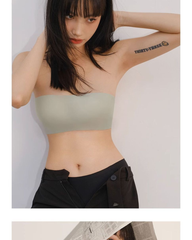 Strapless Push-Up Invisible Bra for Women