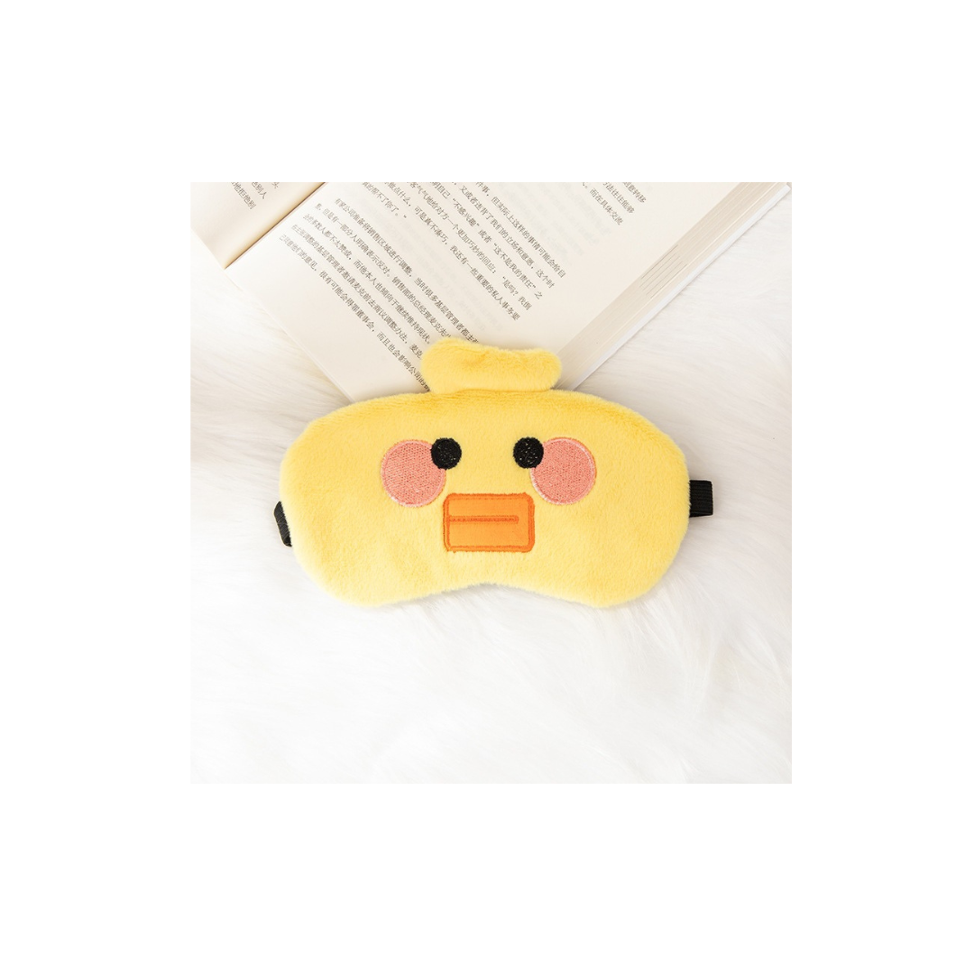 Cute Panda Eye Mask for Sleeping – Soft Plush Light Blocking Sleep Mask
