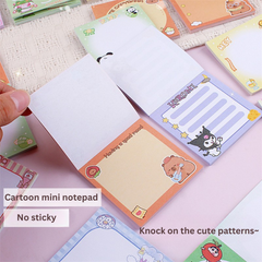 50 cartoon cute notepads non-sticky tearable message notepad student ins material handbook stationery