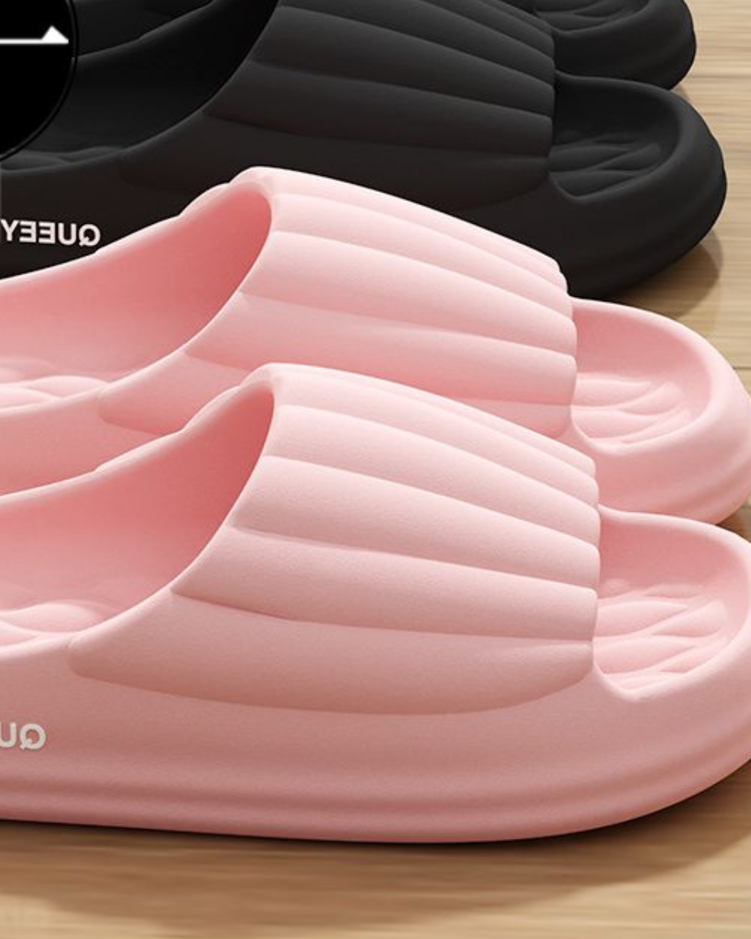 Cloud-Feel EVA Non-Slip Thick Sole Slippers Indoor Outdoor Bathroom Slides