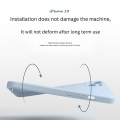 Liquid Silicone iPhone Case – Anti-Slip & Shockproof for iPhone