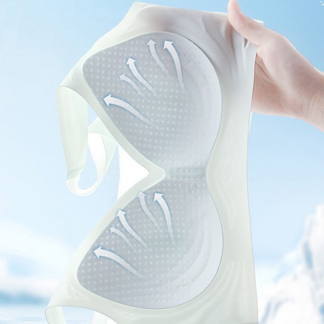 Ultra-Thin Seamless Bra for Women – Breathable Ice-Silk, Sweat-Absorbing, Gathered Support