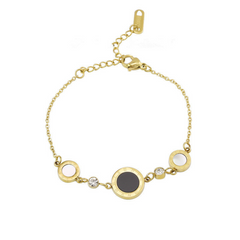 Non-Fading Copper Alloy Bracelet – Korean Minimalist INS Style
