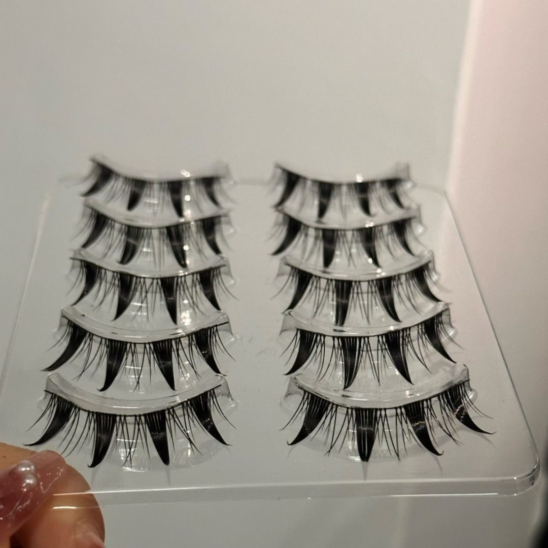 Big Eye Cat, Manga Barbie False Eyelashes -Segmented & Easy-to-Use for Beginners