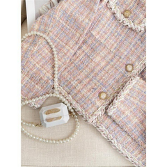 Petite Luxe Tweed Winter Jacket for Women