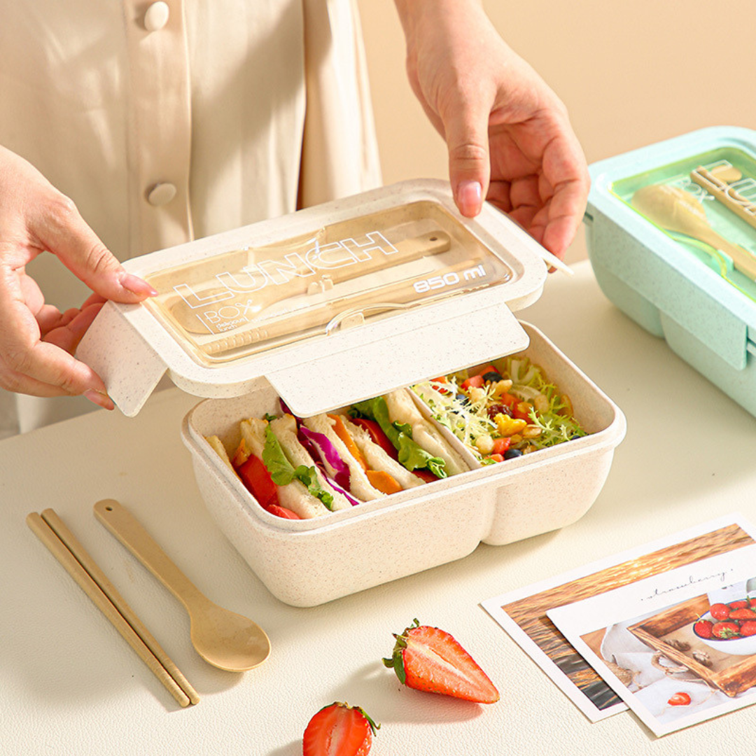 Microwaveable Lunch Box – Leak-Proof, BPA-Free Food Container with Compartments