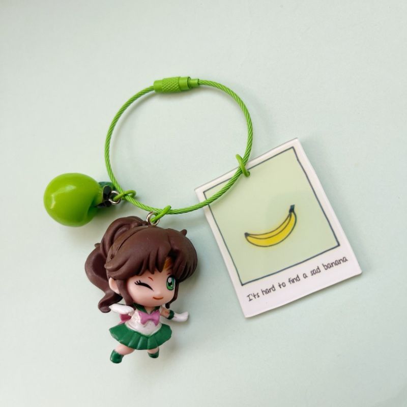 Cute Sailor Moon Keychain – Korean INS Style Girly Car Keychain for Couples