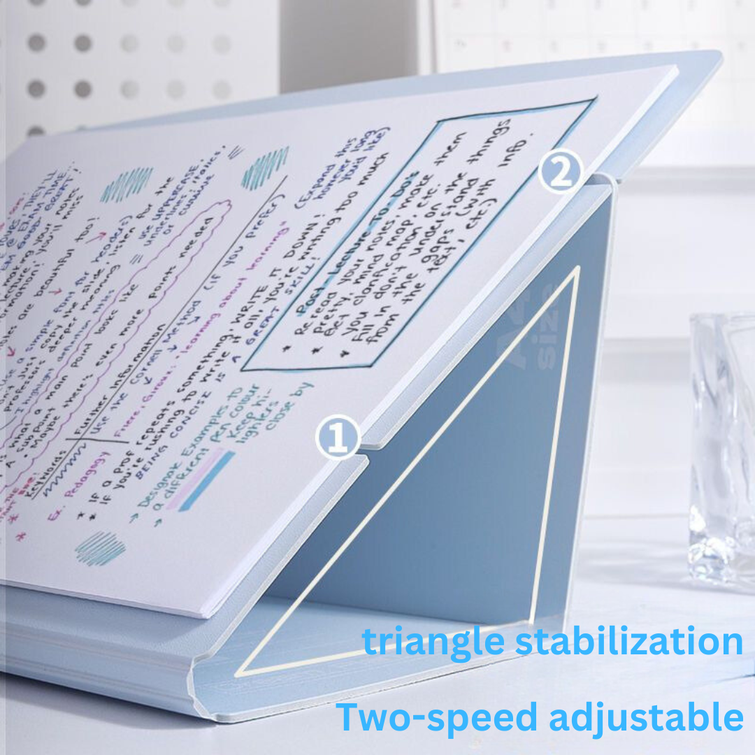 TruColor Stand-Up A4 Clipboard - Student Writing Pad, Exam Board, Office Document Holder