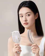 Curved Volume Lift Comb with Massage Cushion for Long and Curly Hair