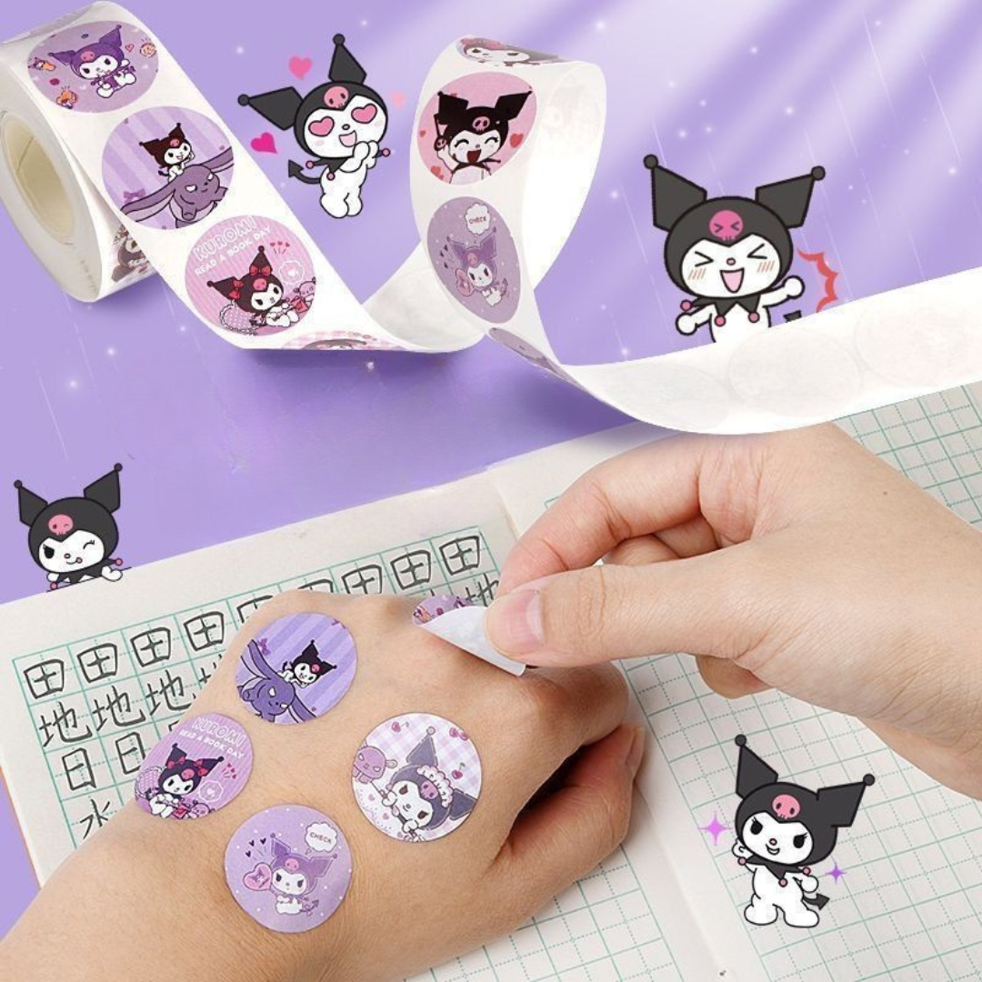 Kuromi & Cinnamoroll Stickers – Cute Sanrio Stickers for Kids, Journals & Rewards