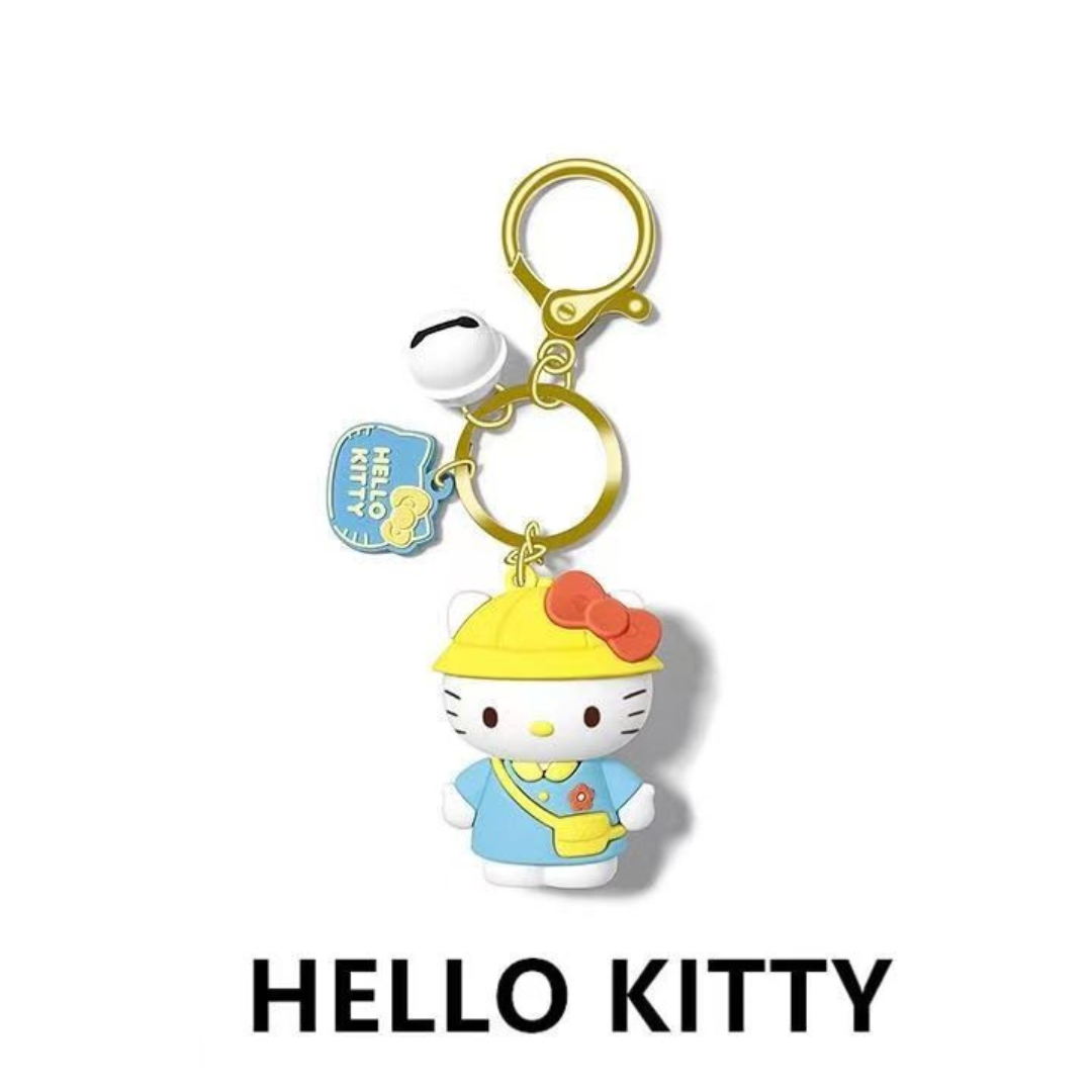 Cute Hello Kitty Car Keychain - Creative Kitty Charm