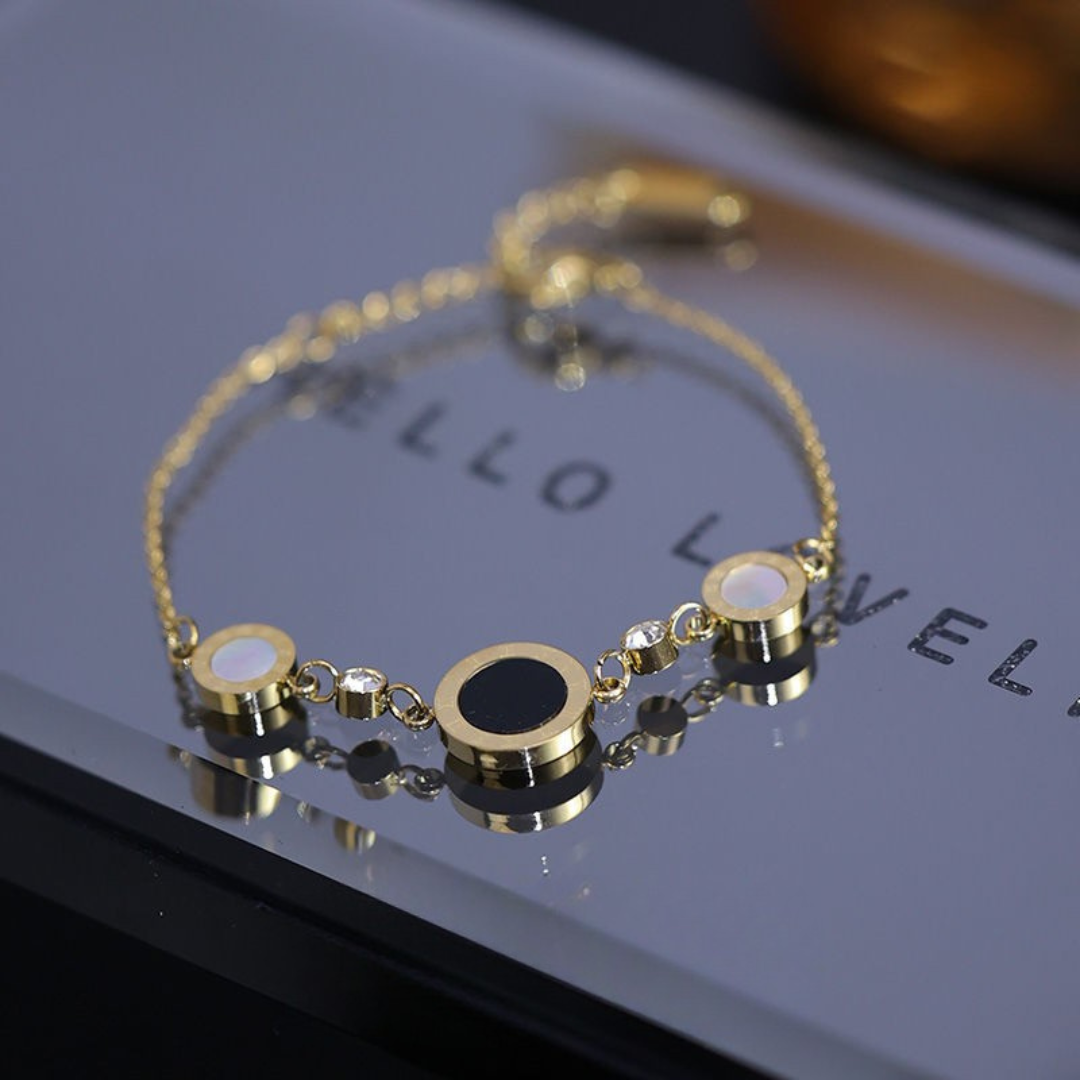Non-Fading Copper Alloy Bracelet – Korean Minimalist INS Style