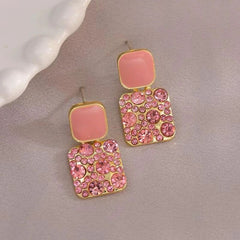 Han Eleven S925 Stud Earrings –  Korean Elegant Trendy Ear Jewelry