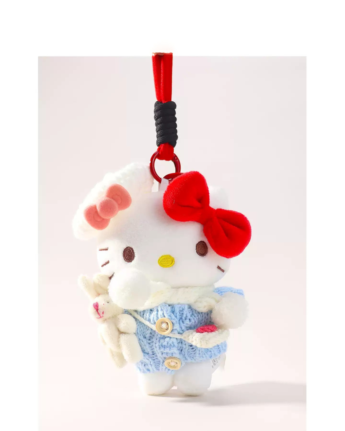 Hello Kitty New Year Plush Bag Charm Keychain Cute Backpack & Key Holder Gift