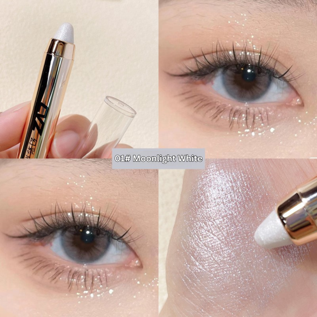 CVZ Magic Color Dot High Gloss Eyeshadow Pen – Natural All-Match Pearlescent Diamond Eye Shadow Stick