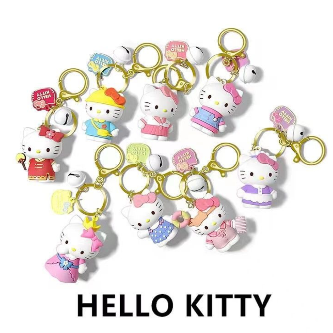 Cute Hello Kitty Car Keychain - Creative Kitty Charm