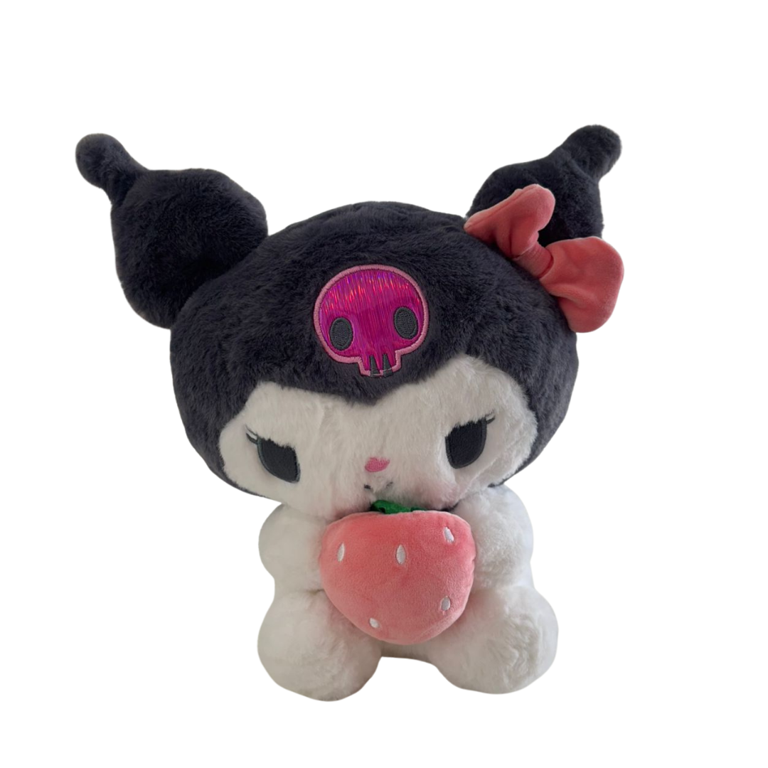 Kawaii Strawberry Plush Toy – Cute Stuffed Doll & Pillow for Kids