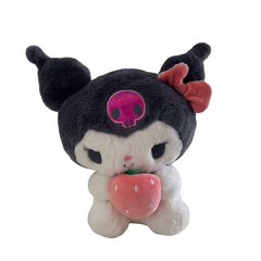 Kawaii Strawberry Plush Toy – Cute Stuffed Doll & Pillow for Kids