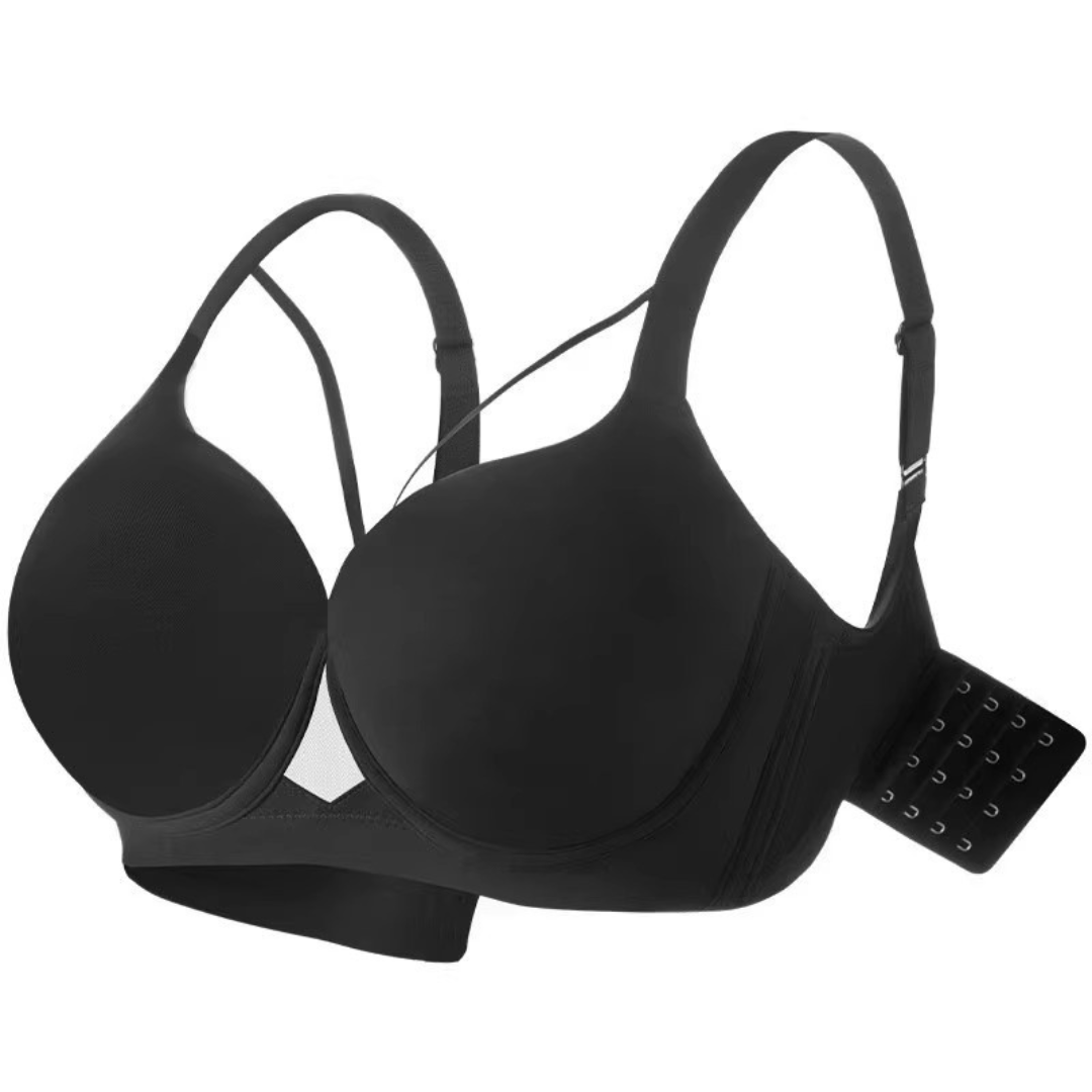 Seamless Bra for Women – Gathered, Side Support, Thin and Stylish Design