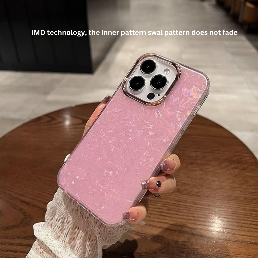 Ins Style Glitter Shell iPhone Case - Premium Protection for iPhone