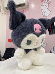 Sanrio Kuromi Plush Toy - Official Licensed Soft Stuffed Character Doll