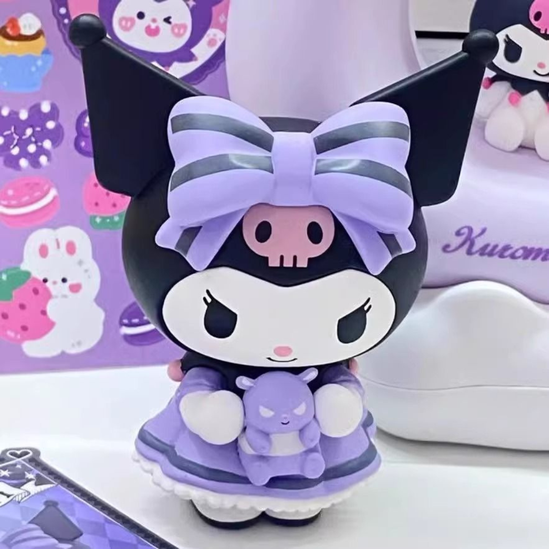 Miniso Lucky Kuromi Blind Box Figurine - INS Style Desk Decoration, Cute Birthday Gift for Girls