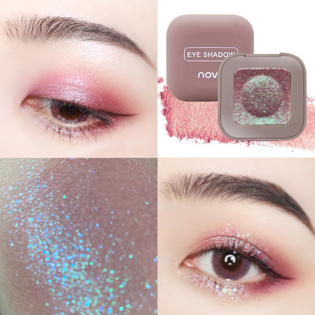 NOVO keyboard fingertip cool eye shadow matte high flash mashed potato texture eye shadow palette