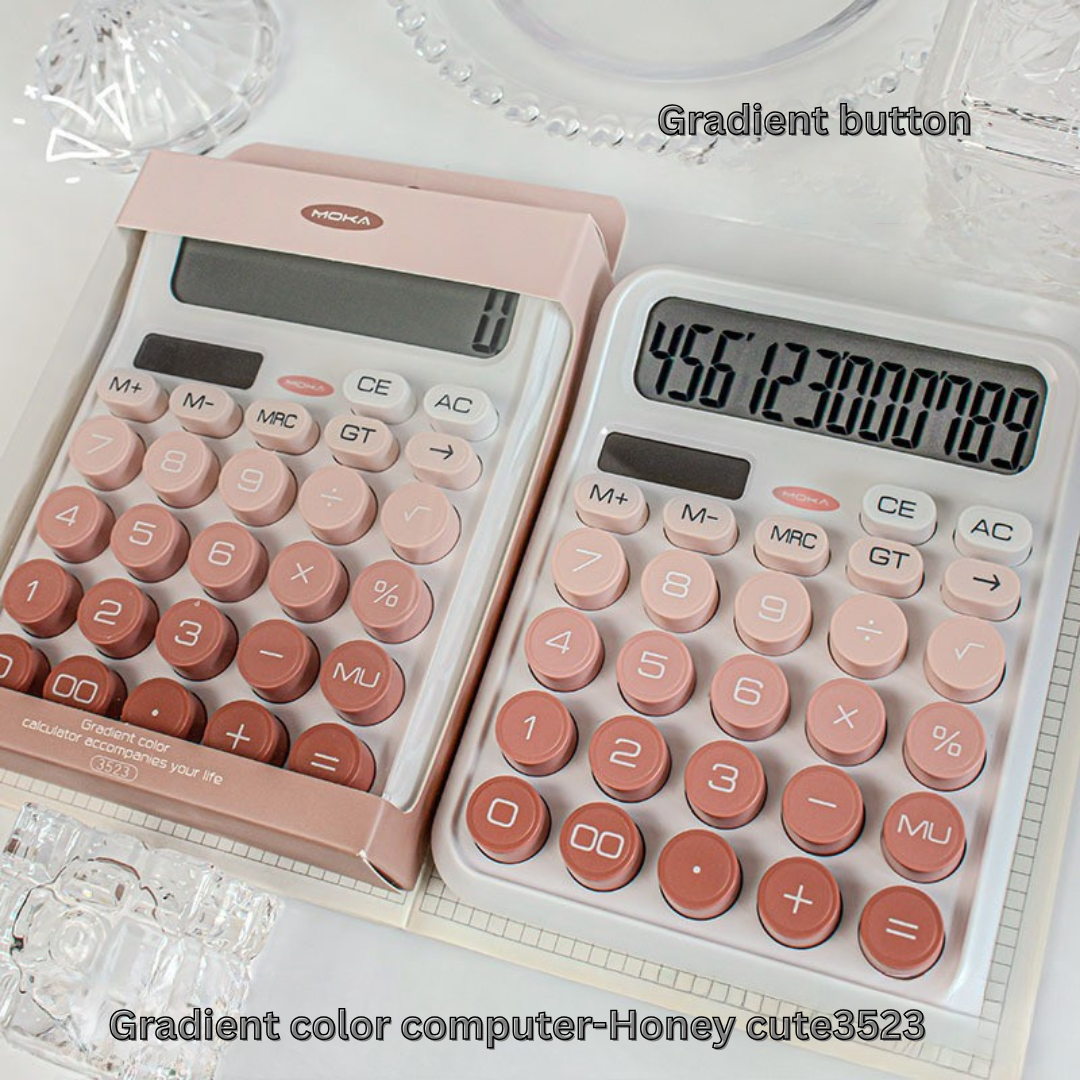 Gradient desktop office solar cell dual-purpose dopamine calculator