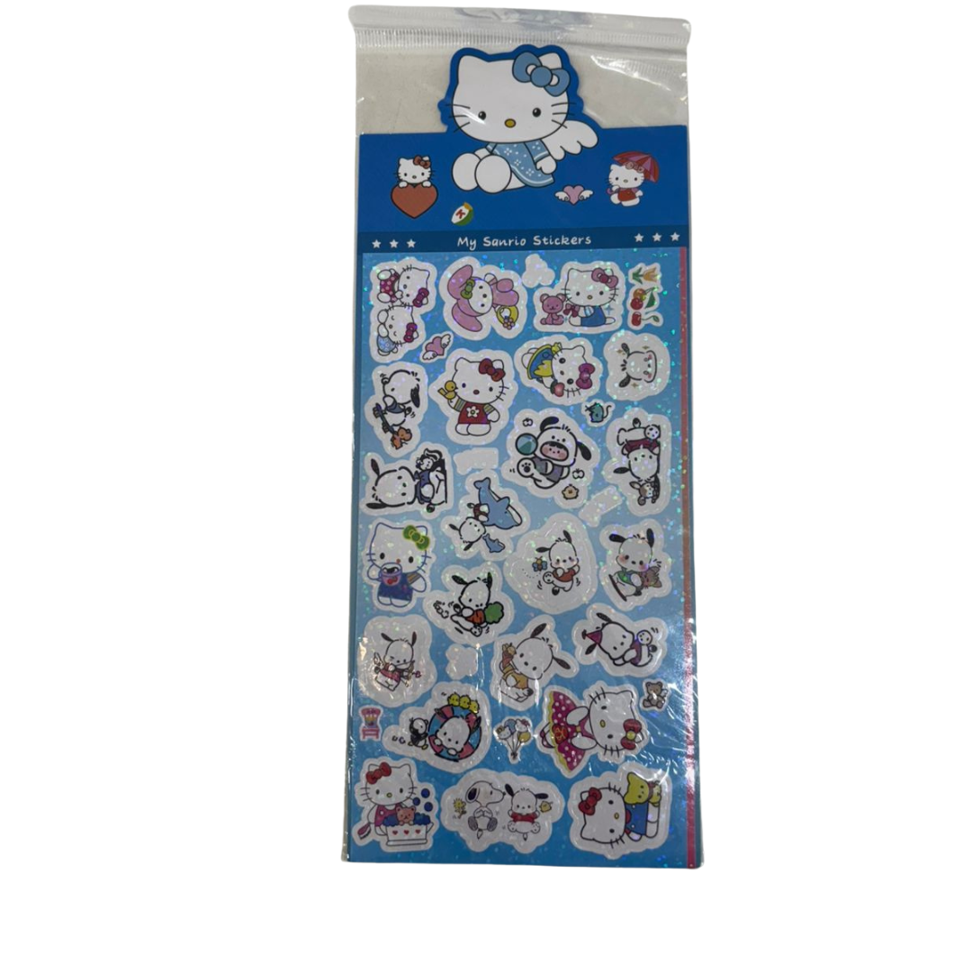 Sanrio Kuromi Waterproof Stickers – Cute Cartoon Journal & Scrapbook Stickers for Girls