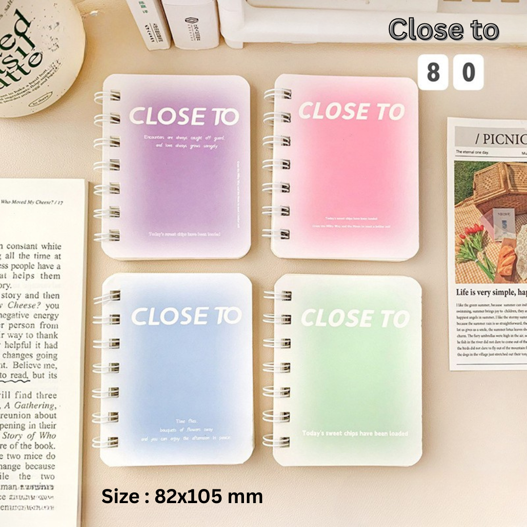 A7 cartoon mini notebook portable pocket coil notebook