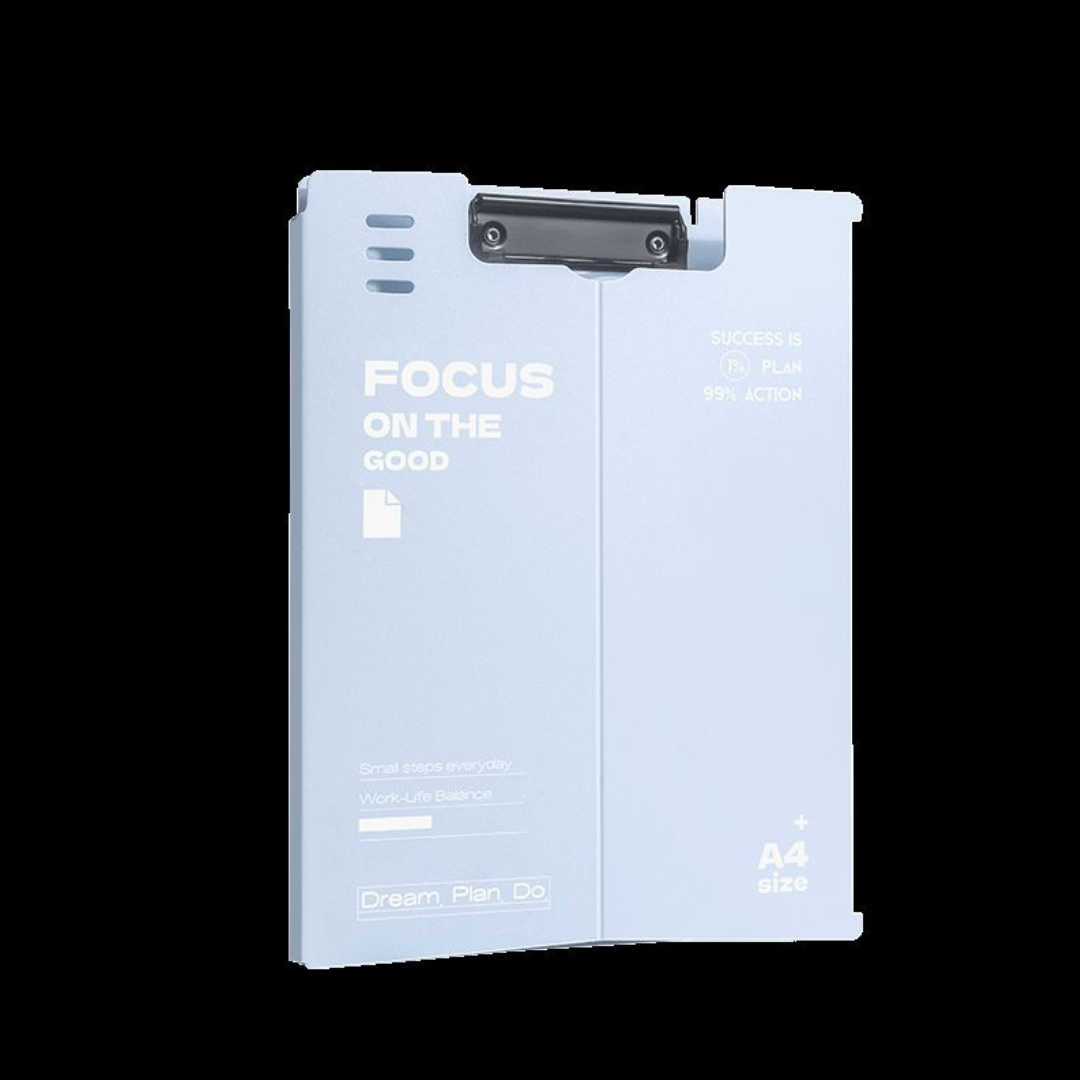 TruColor Stand-Up A4 Clipboard - Student Writing Pad, Exam Board, Office Document Holder