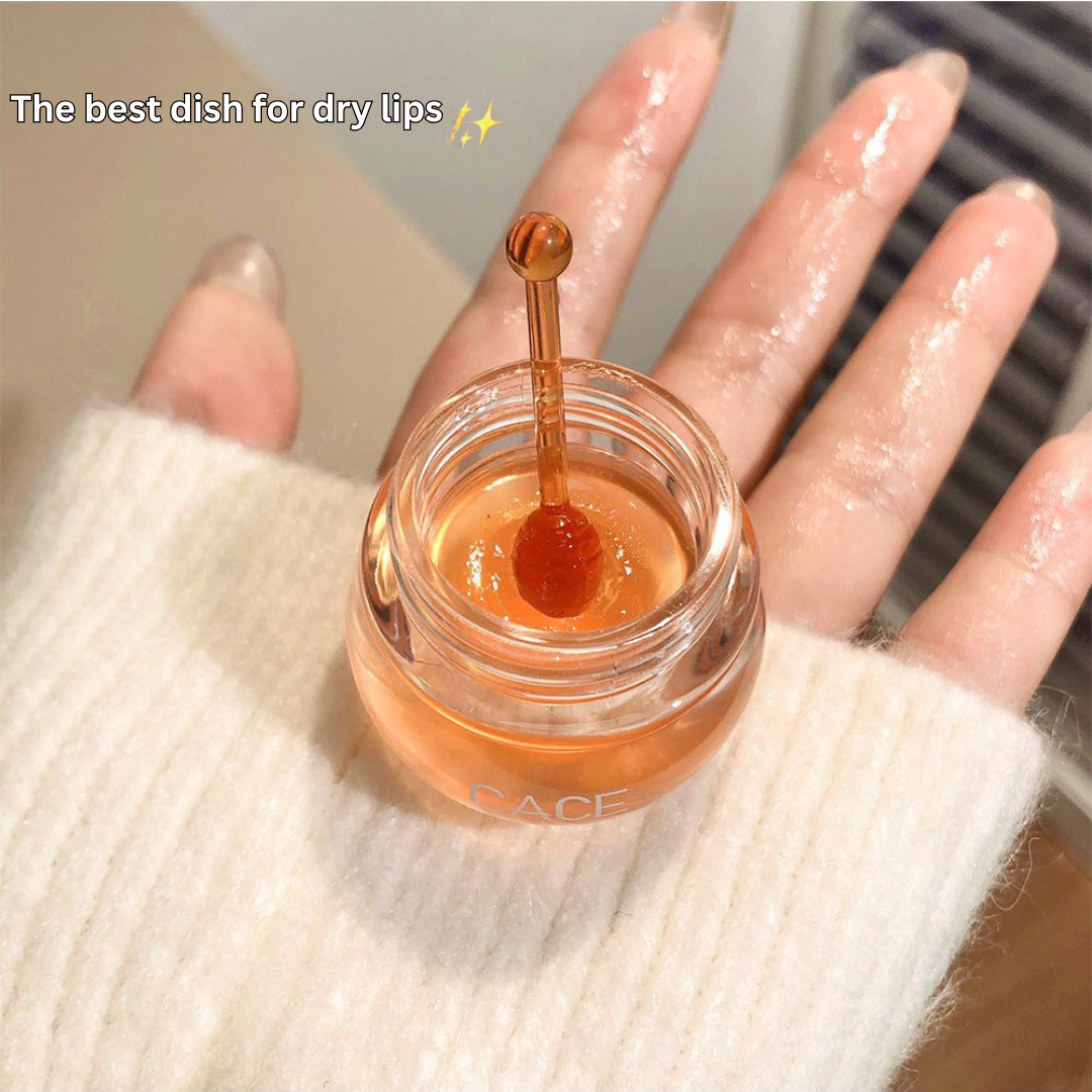 CACE Sakura Honey Lip Balm – Moisturizing Lip Care for Dry Lips