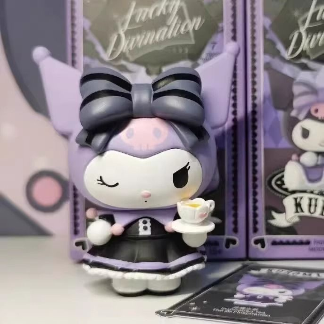 Miniso Lucky Kuromi Blind Box Figurine - INS Style Desk Decoration, Cute Birthday Gift for Girls