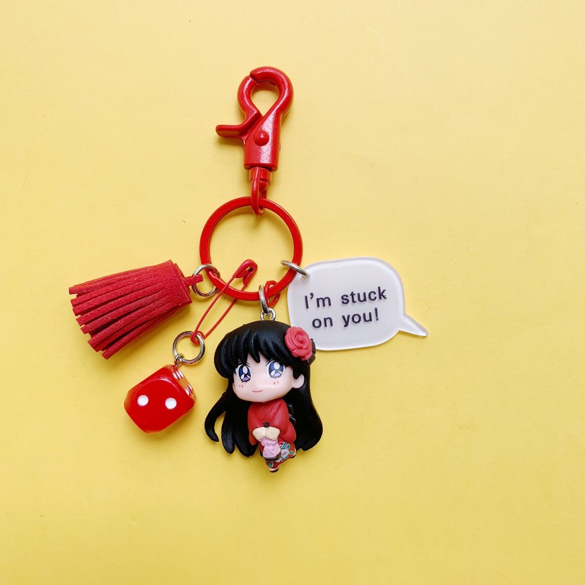 Cute Sailor Moon Keychain – Korean INS Style Girly Car Keychain for Couples
