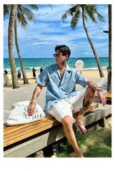 Vintage Tie-Dye Cuban Shirt